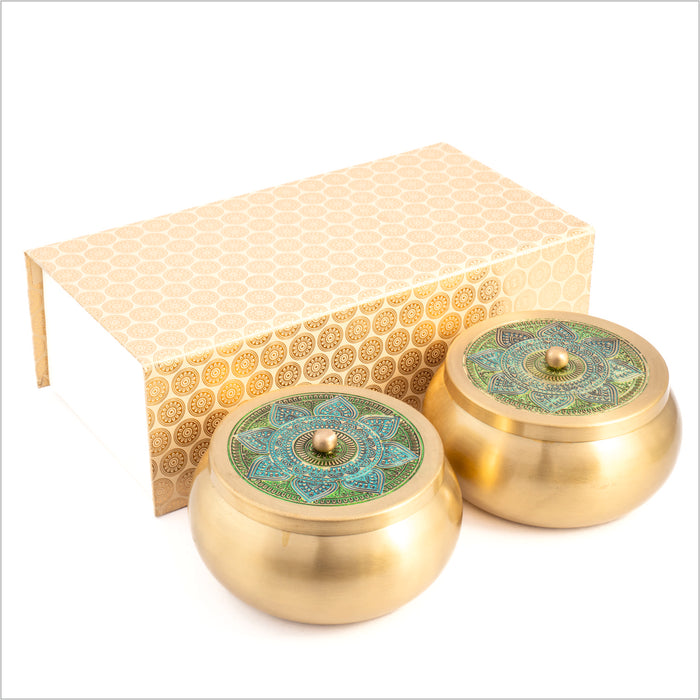 GIFT BOX : VRINDA KULIYA CONTAINER x 2