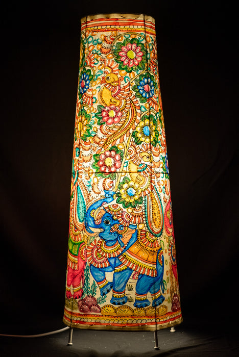 Tholu Bommalata | Jungle Lamp Art | 25 Inch