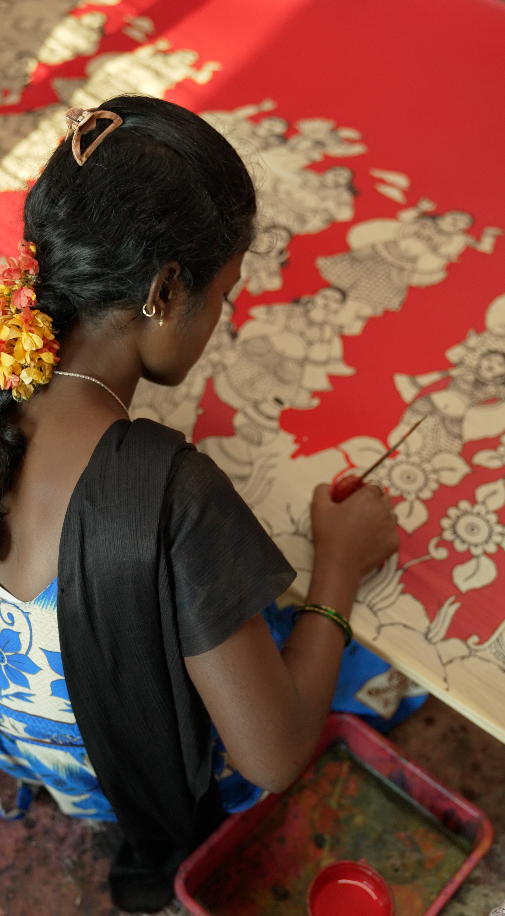 Srikalahasti's Timeless Tradition: The Mighty Kalamkari