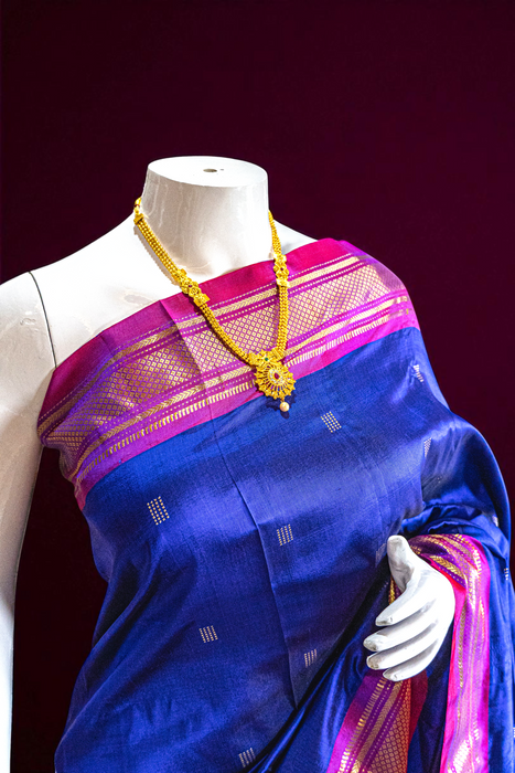 Paithani | Handloom Saree | Pure Silk with Heavy Zari Pallu