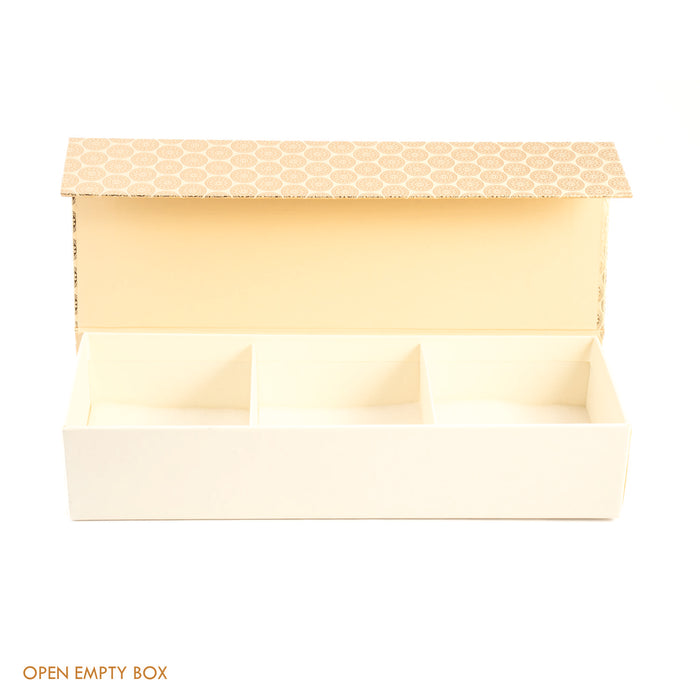 GIFT BOX : OMKARA DIYA + INCENSE HOLDER + MUTLI PURPOSE CONTAINER
