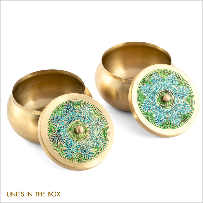 GIFT BOX : VRINDA KULIYA CONTAINER x 2