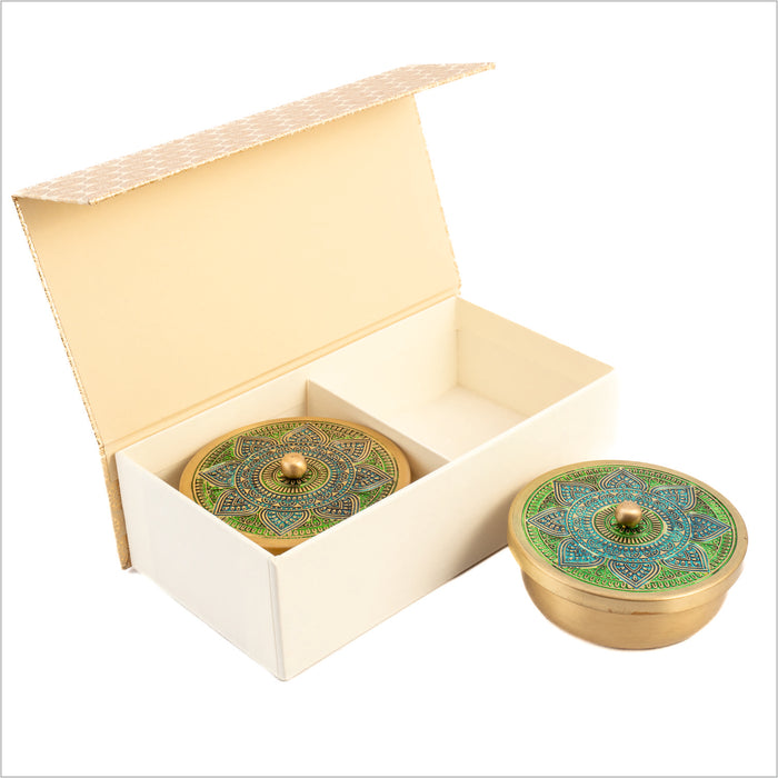 GIFT BOX : VRINDA MULTI PURPOSE CONTAINER x 2
